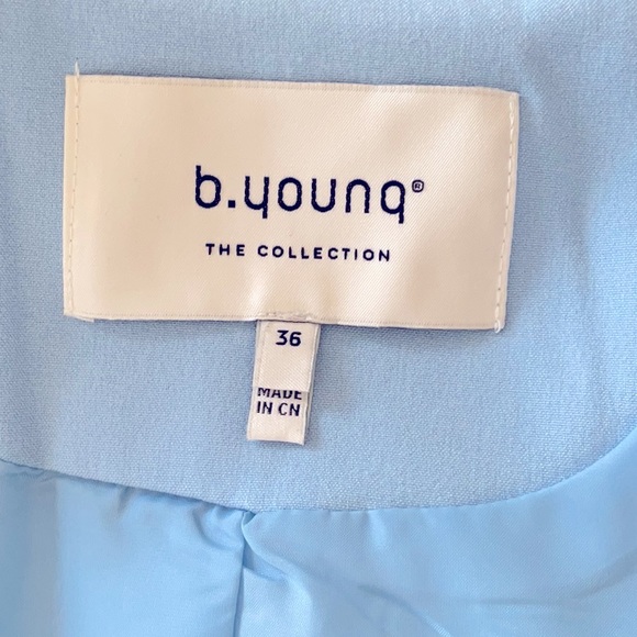 Powder Blue Suite Jacket Sport Coat - Picture 3 of 3